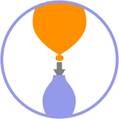 Repeat with the third balloon