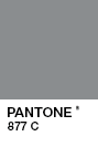 Pantone 877 C