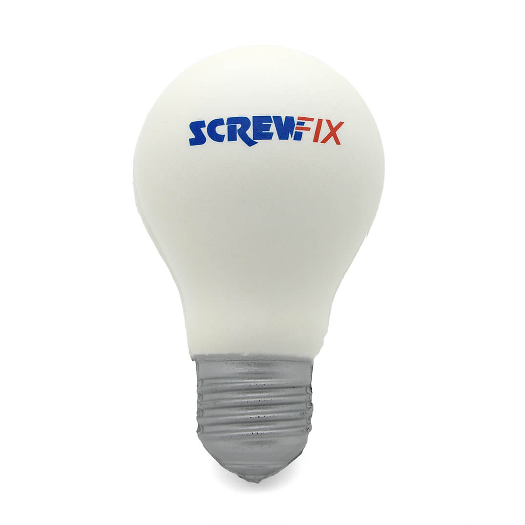 Lightbulb Stress Ball Front View