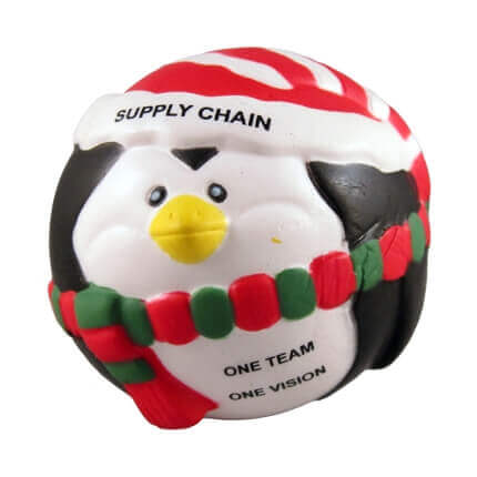 Christmas Penguin Stress Ball