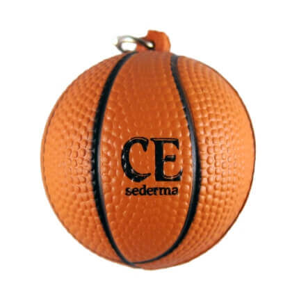 Stress Basketball Keyring