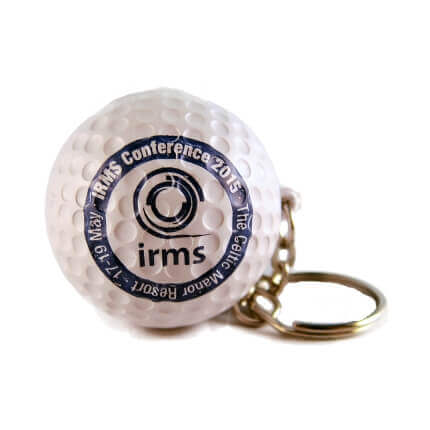 Golf Stress Ball Keyring