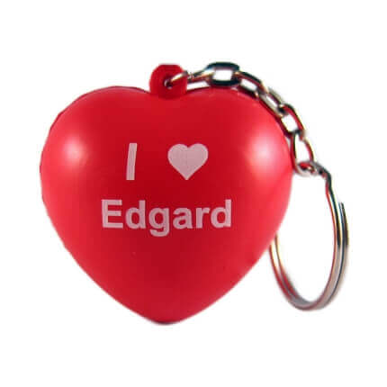 Stress Heart Keyring