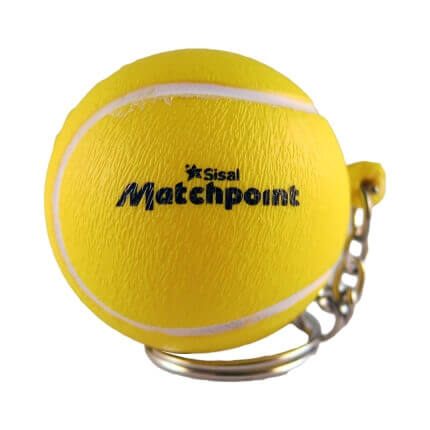 Tennis Stress Ball Keyring