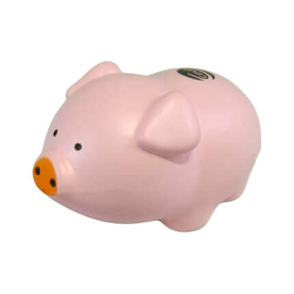 Pig Keyring Stress Ball