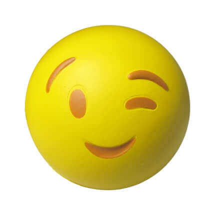 Winking Emoji Stress Ball