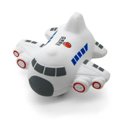 Passenger Aeroplane Stress Ball Front View