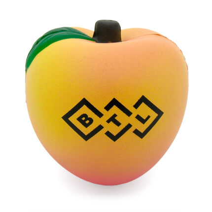 Peach Stress Ball
