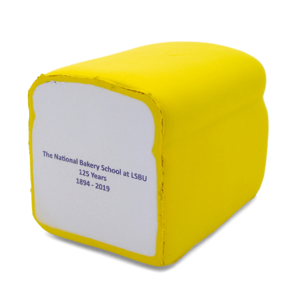 Bread Square Loaf Stress Ball