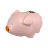 Pig Keyring Stress Ball