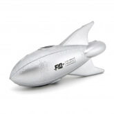 Silver Rocket Stress Toy