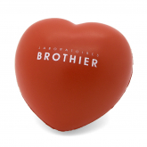 Red Stress Love Heart Front View