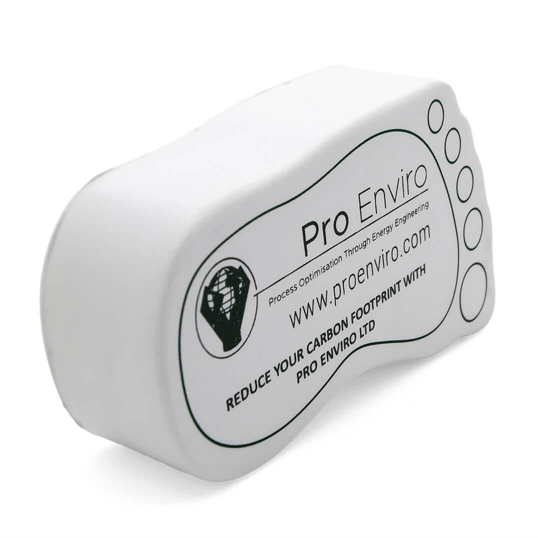 Carbon Footprint Stress Ball End View