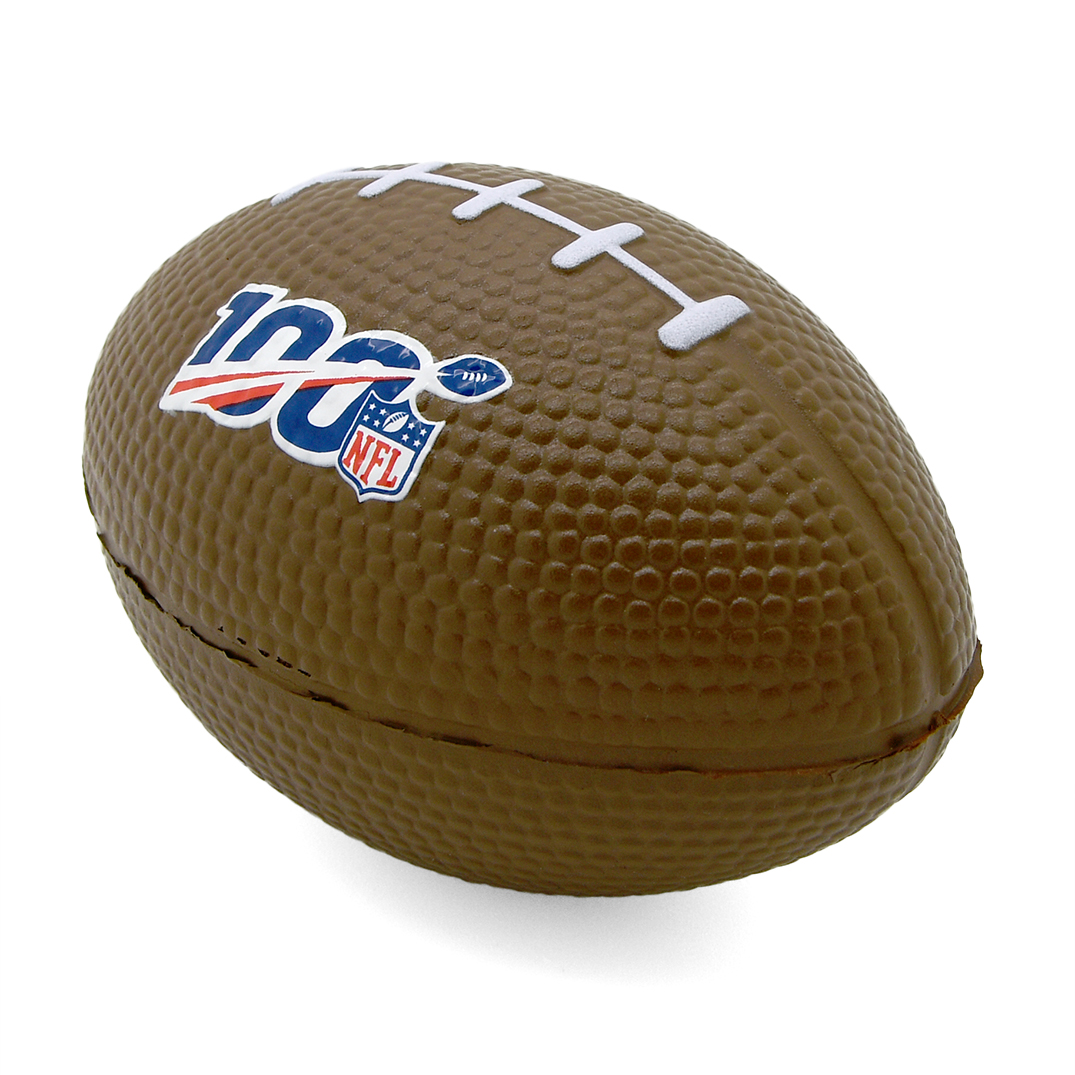 American Football Stress Ball End View