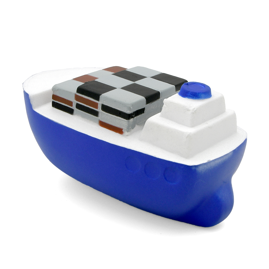 Container Ship Stress Ball Rear Stern View