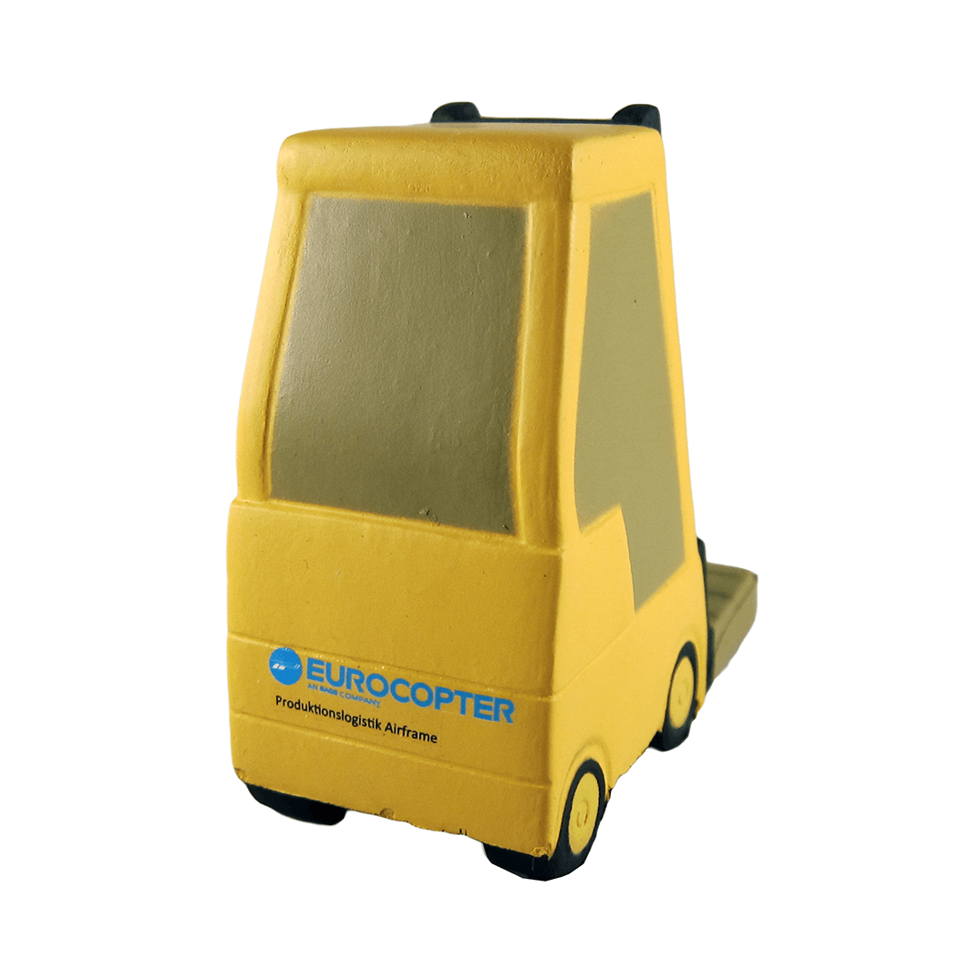 Fork Lift Truck Back View