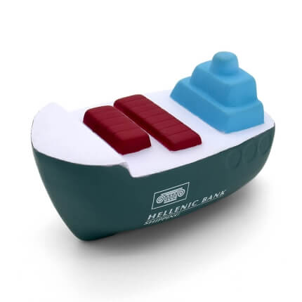 Stress Cargo Ship Overhead View