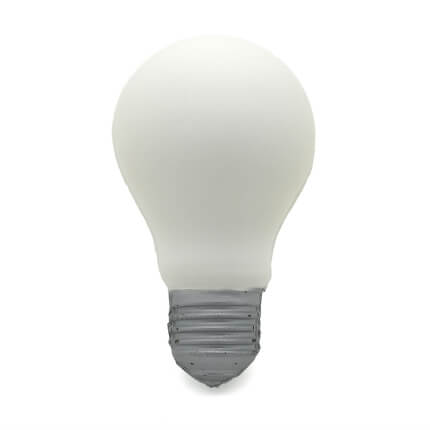 Lightbulb Stress Ball Rear View