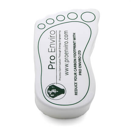 Carbon Footprint Stress Ball Aerial View