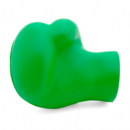 Green Boxing Glove Stress Ball Palm View