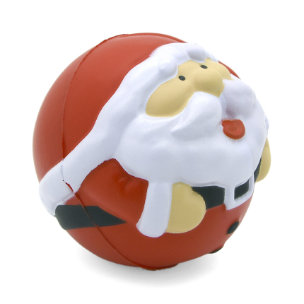 Santa Stress Ball Side View