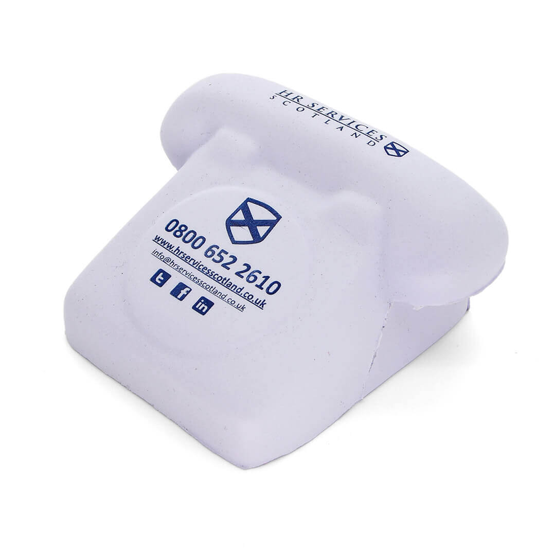 White Stress Telephone Alternate Front View