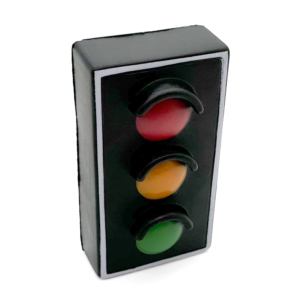 Traffic Light Stress Ball Front View - Alternate
