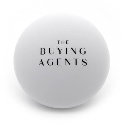 White Stress Smartie Pill Front View