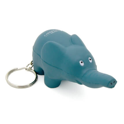Elephant Keyring Stress Ball Alternate Front View