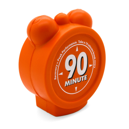 Alarm Clock Stress Ball Alternate Front View