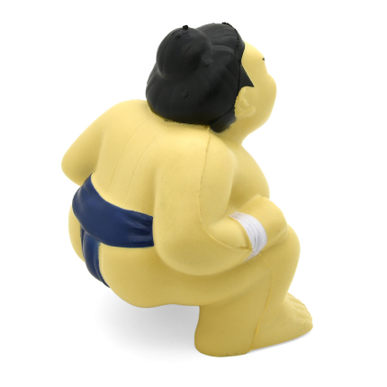 Stress Sumo Wrestler Rear View Alternate