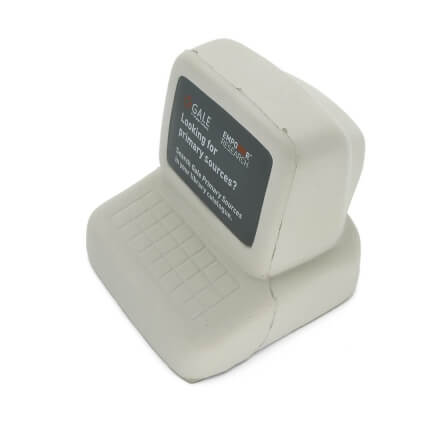 Grey Stress Computer Aerial View