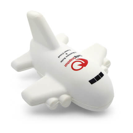 UK Made Aeroplane Stress Ball Alternate Front View