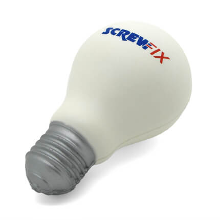 Lightbulb Stress Ball Side View