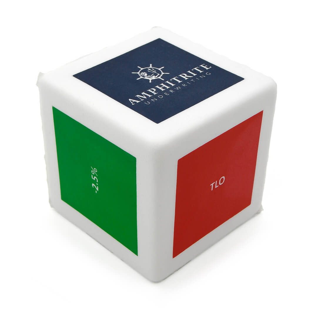 63mm White Stress Cube Alternate  View