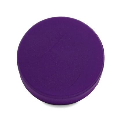Purple Hockey Puck Stress Ball